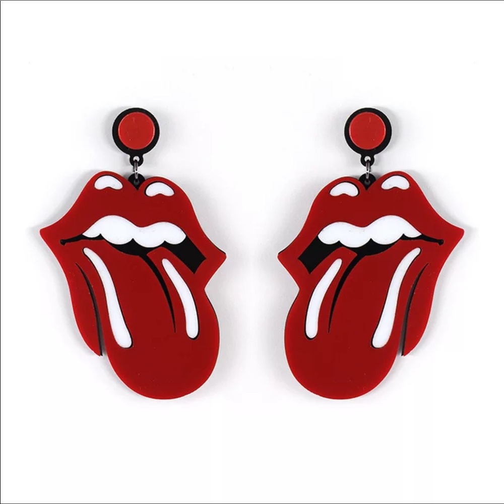 Tongue earrings